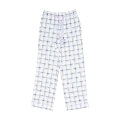 Purple Plaid Pajama Bottom
