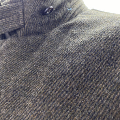 Brown 100% Wool Coat