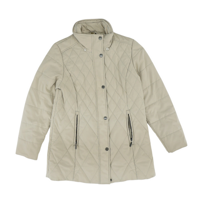 Beige Solid Coat
