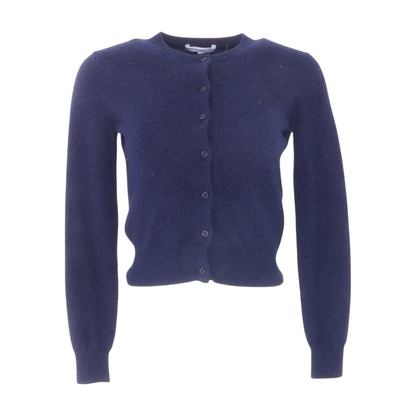 Navy Cardigan Sweater