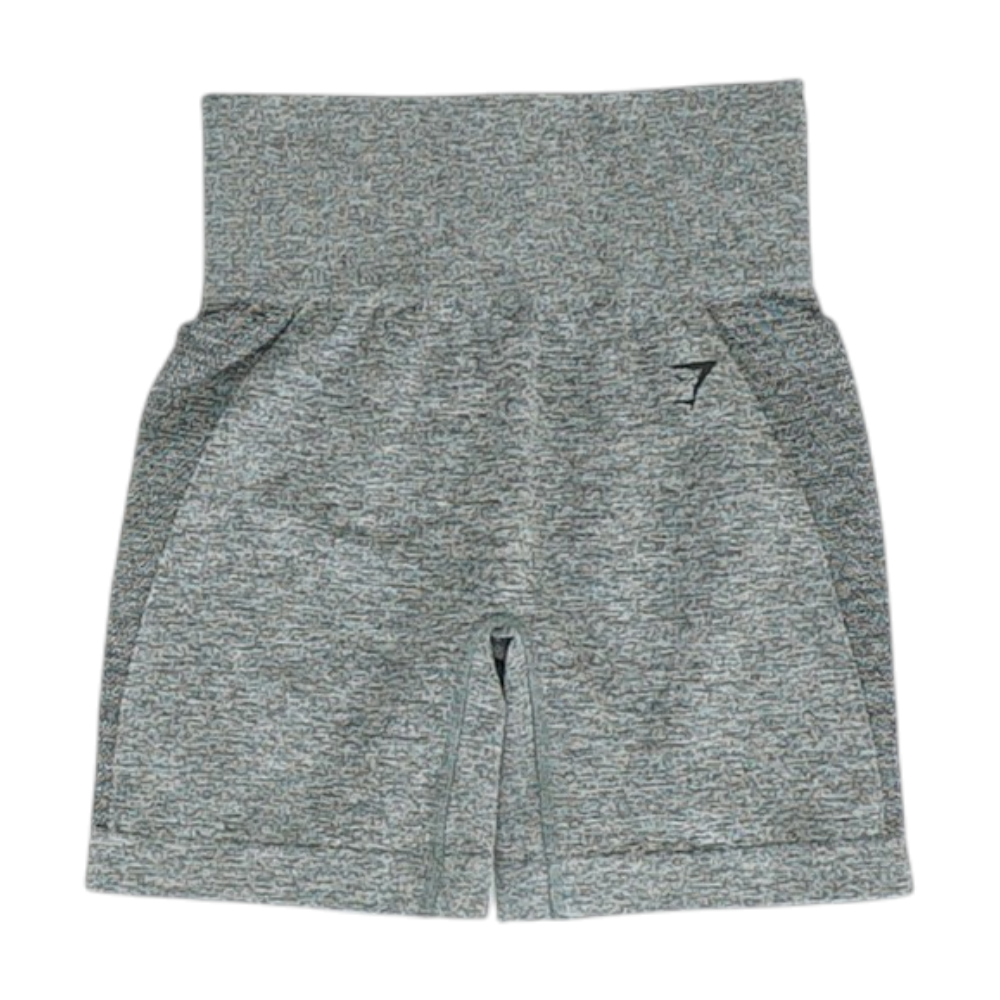 Gray Solid Active Shorts