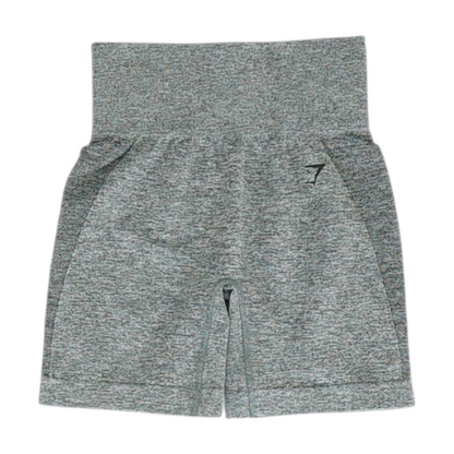 Gray Solid Active Shorts