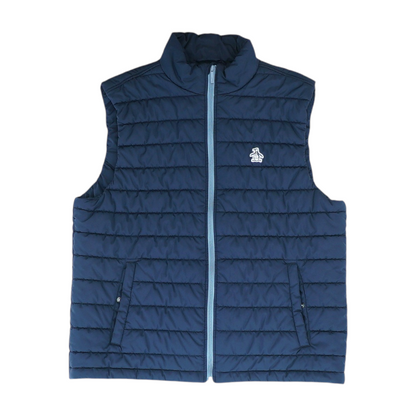 Navy Solid Active Vest