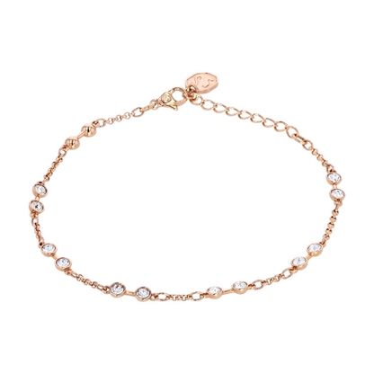 Costume Cubic Zirconia Chain Bracelet