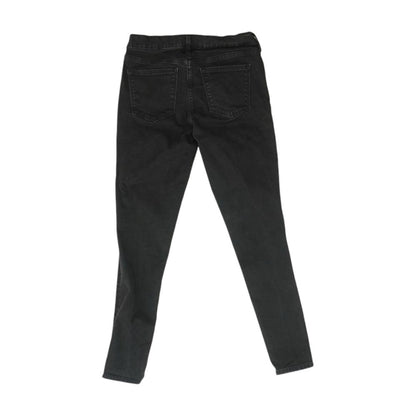 Black High Rise Skinny Leg Jeans