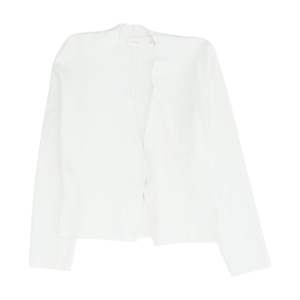 White Cardigan Sweater
