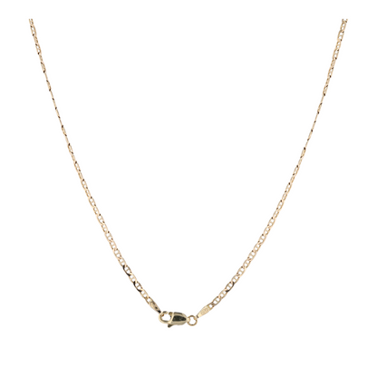 14K Yellow Gold Chain Necklace