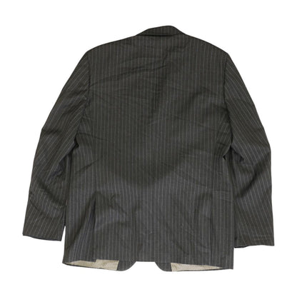 Gray Striped Sport Coat
