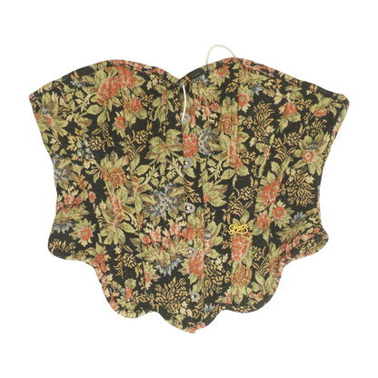 Multi Floral Cropped Blouse