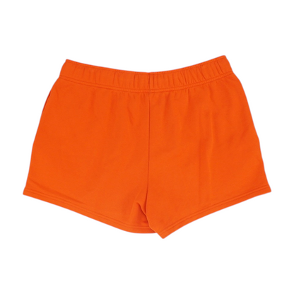 Red Solid Active Shorts