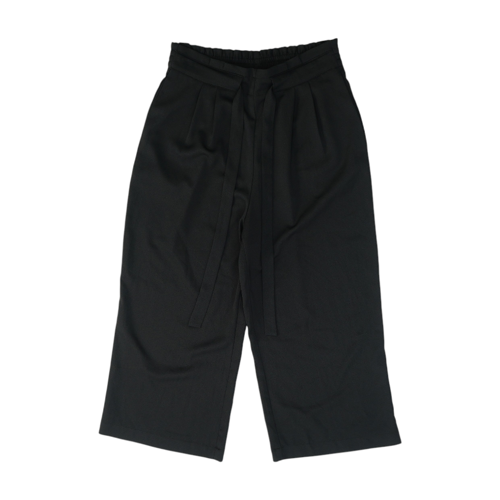 Black Straight Pants