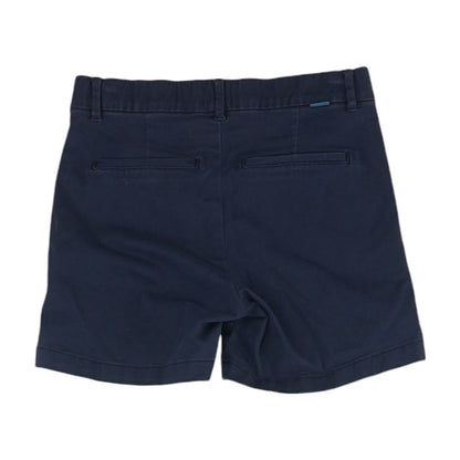 Navy Solid Shorts