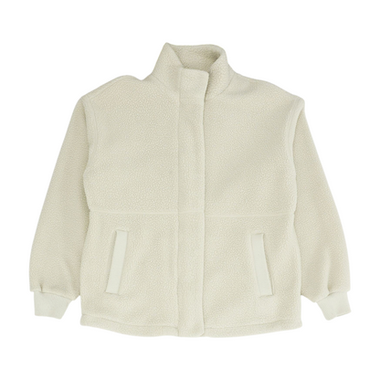 Beige Solid Jacket