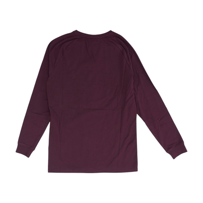 Maroon Solid T-Shirt