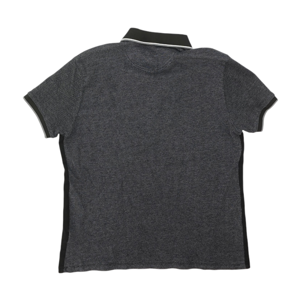 Navy Solid Short Sleeve Polo