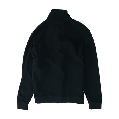 Black Solid Active Jacket