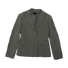 Gray Solid Blazer