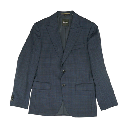 Navy Check Sport Coat
