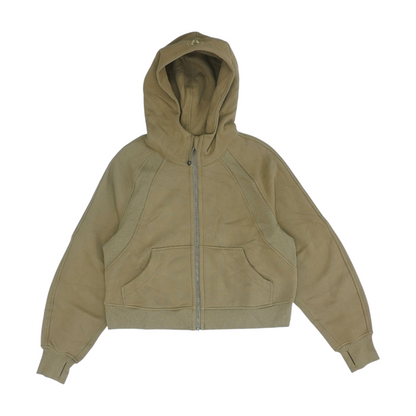 Brown Solid Jacket
