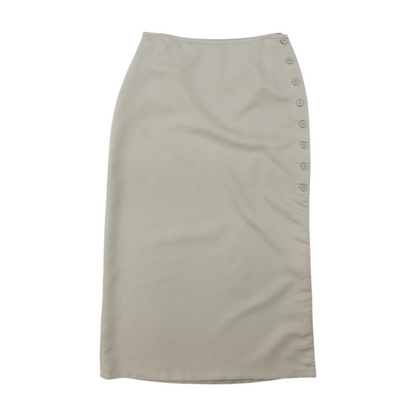 Vintage Gray Midi Skirt