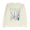 Beige Solid Sweatshirt Pullover