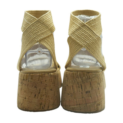 Tan Platform Sandals