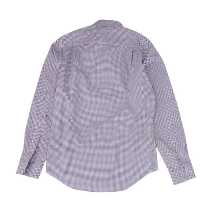 Blue Check Long Sleeve Button Down