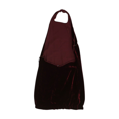 Maroon Mini Dress