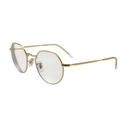 Gold Jack Geometric Prescription Eyewear