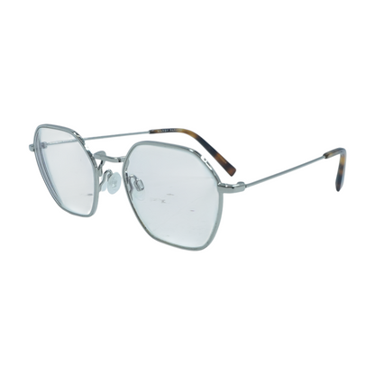 Silver Keiko M Geometric Prescription Eyewear