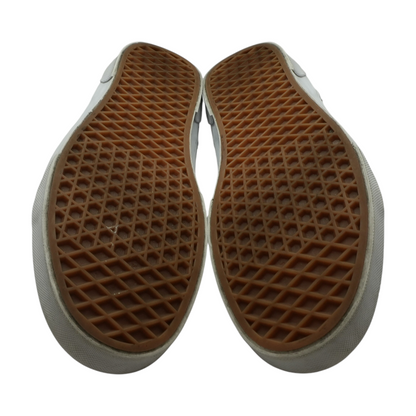 White Low-Top Athletic Shoes
