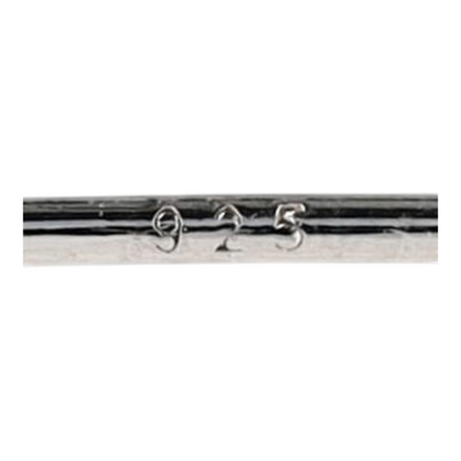 Sterling Silver Lab Grown Diamond Stud Earrings