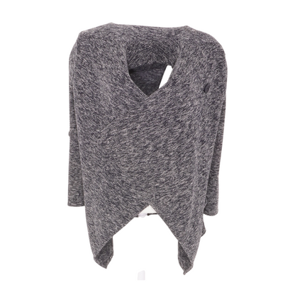 Navy Abstract Cardigan