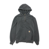 Gray Solid 1/4 Zip Pullover