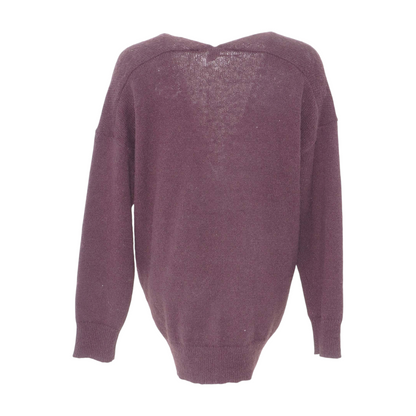 Purple Cardigan Sweater