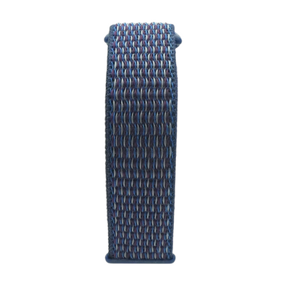 20mm Charge 6 Silver Activity Tracker Blue Band M/L