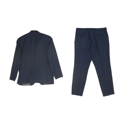 Navy Solid Suit