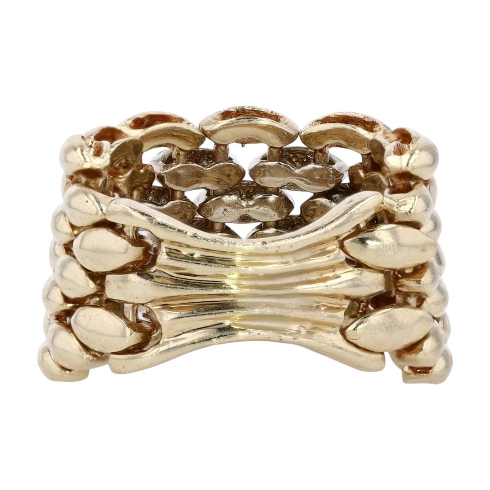 1/2 ctw 14K Yellow Gold Diamond Fashion Ring