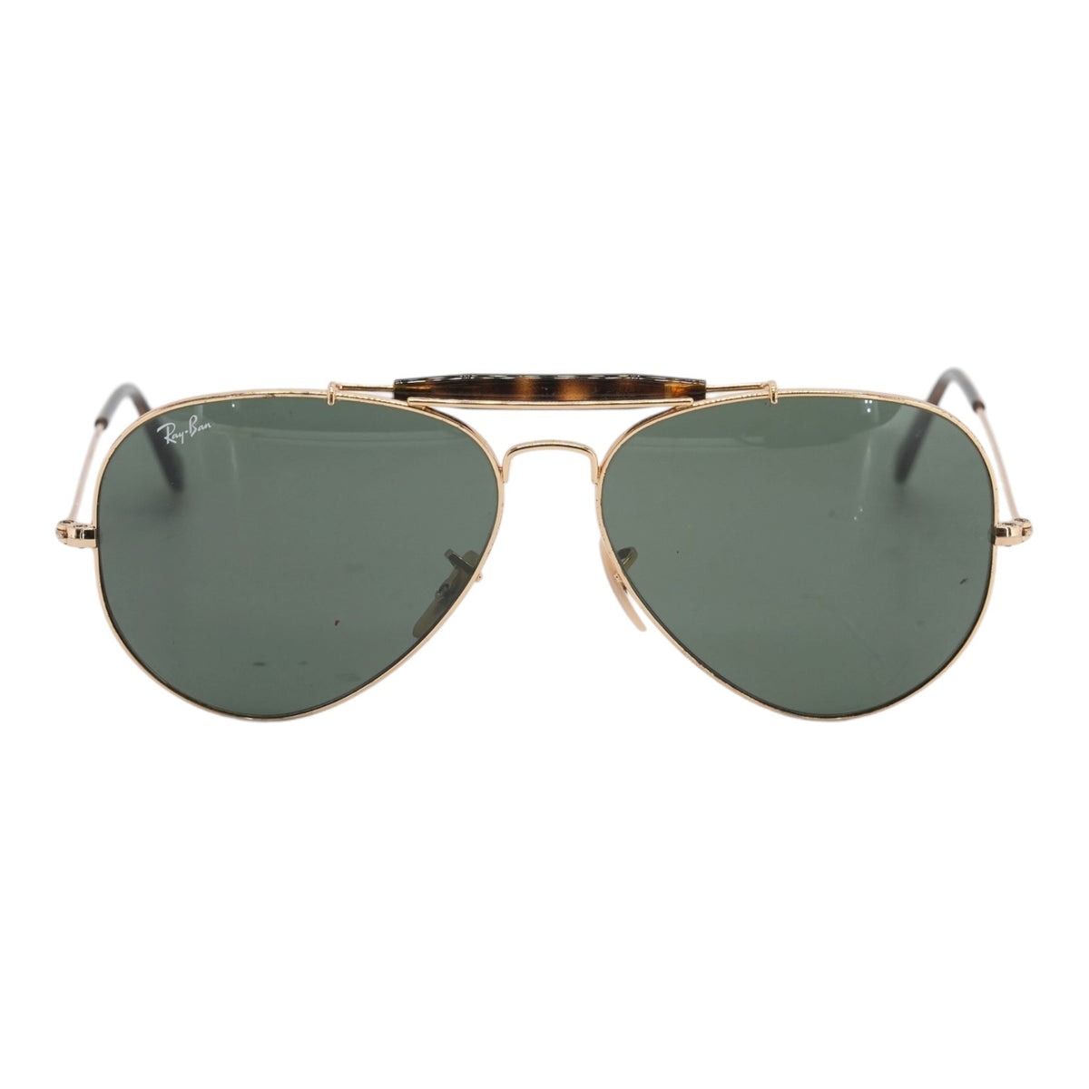 Gold Aviator Sunglasses