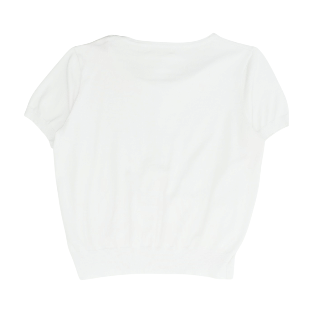 White Cardigan Sweater