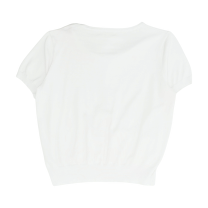 White Cardigan Sweater