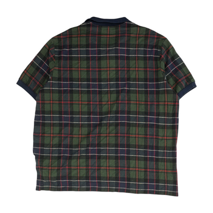 Multi Plaid Short Sleeve Polo