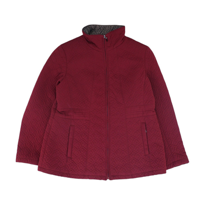 Red Geometric Jacket
