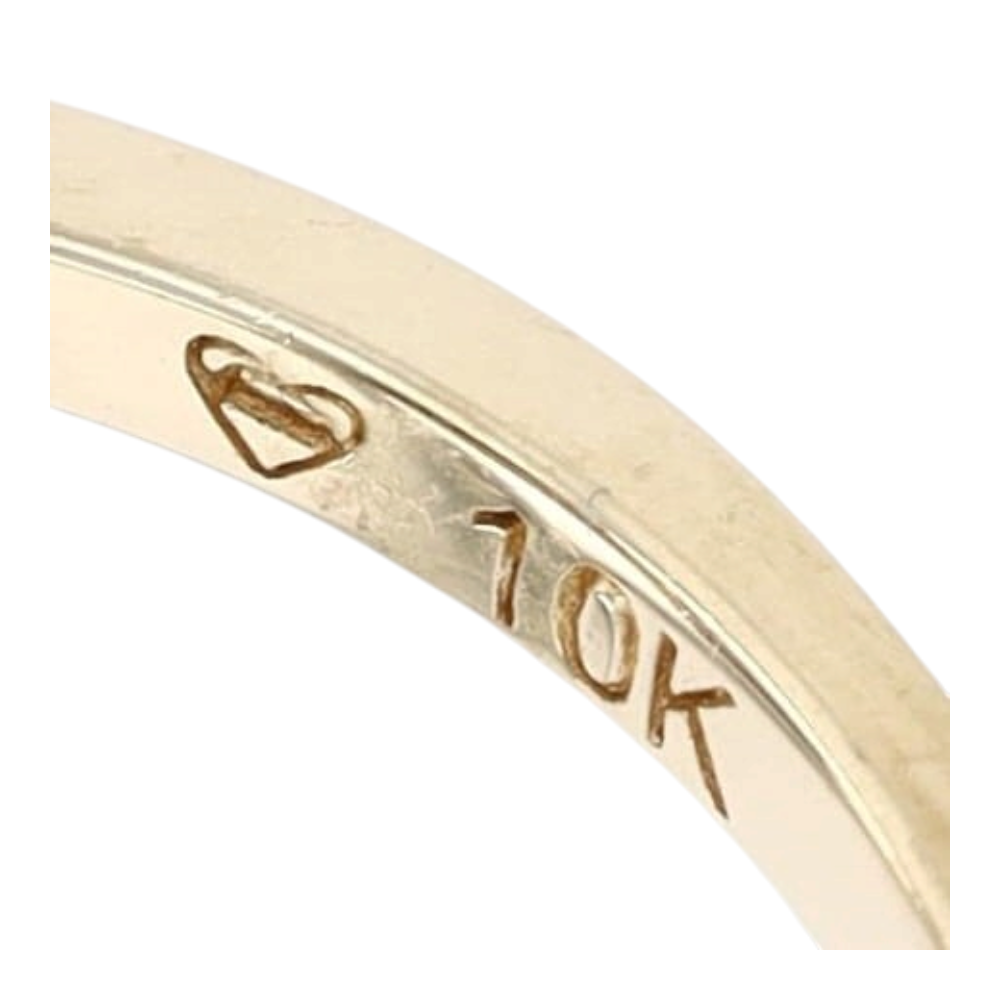 1/4 ctw 10K Two-Tone Gold Diamond Fashion Ring