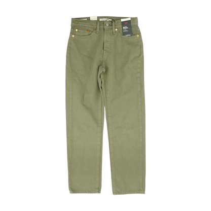 Green Straight Jeans