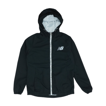 Black Solid Active Jacket