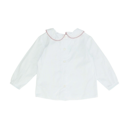 White Knit T-Shirt