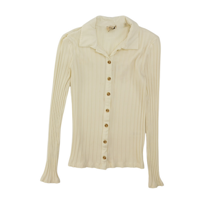 Cream Button Down