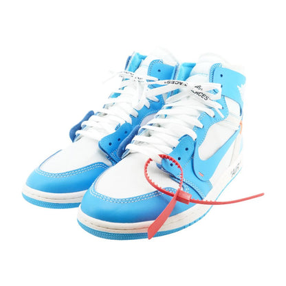 University Blue Off-White Jordan 1 Retro High