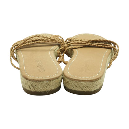Beige Flat Sandals